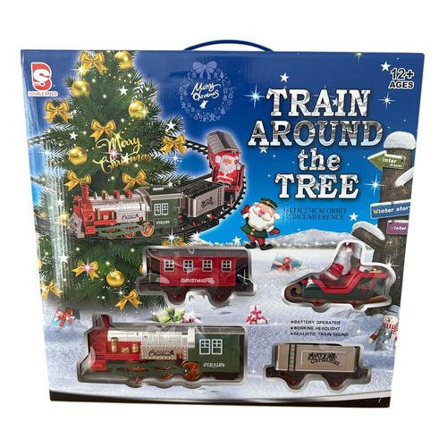 Train Set Around The Tree 90cm