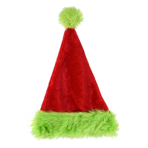 Mean Green Santa Hat 45cm