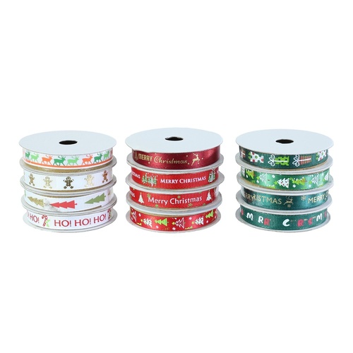 Christmas Ribbon 1pc Asst Styles 200cm