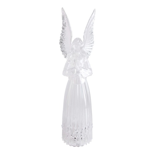LED Frosted Angel 42cm