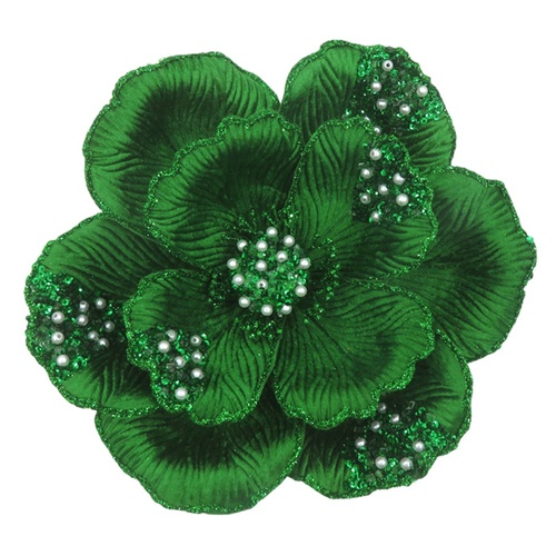 Emerald Magnolia Clip 22cm