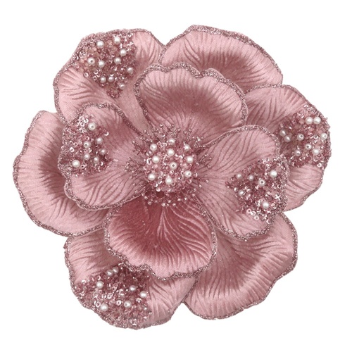 Musk Pink Magnolia Clip 22cm