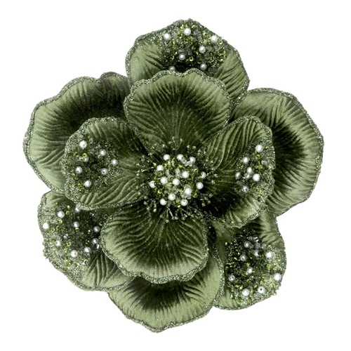 Sage Magnolia Clip 22cm
