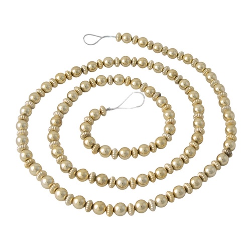 Champagne Beaded Garland 183cm