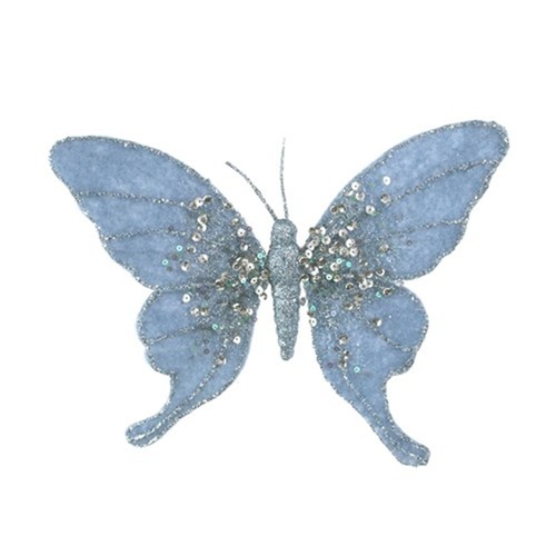 Cerulean Blue Butterfly 18cm