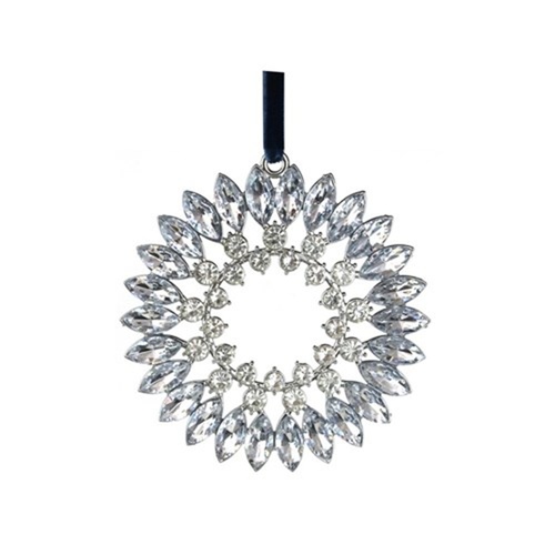 Crystal Hanging Wreath 10cm