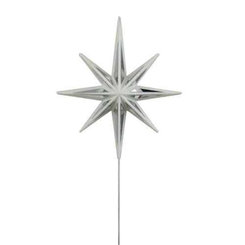 Celestial Mirror Tree Topper w. White Edge 27cm