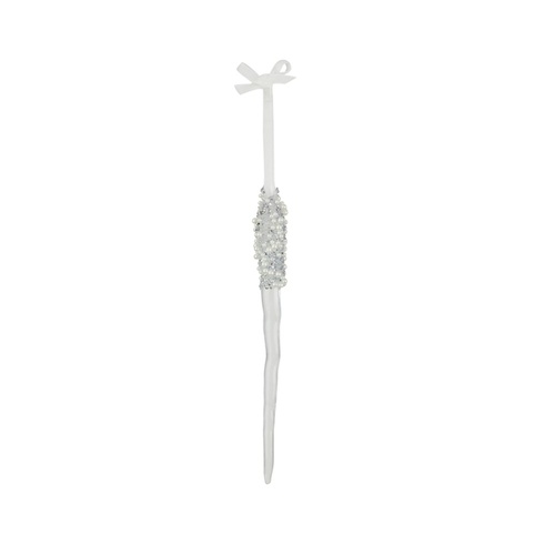 Clear Acrylic Icicle 18cm