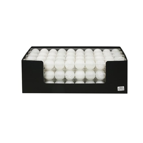 White Shatterproof Baubles 10pk 5cm