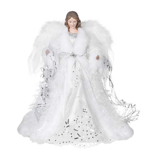 White Deluxe Angel 40cm