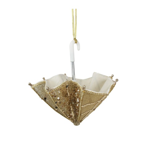 Champagne Hanging Umbrella 26cm