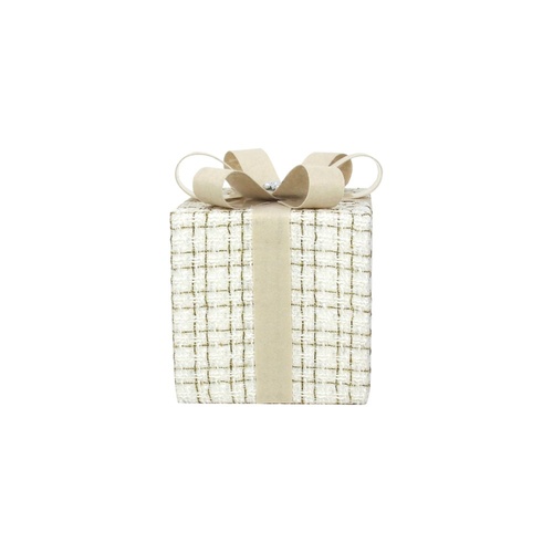 Ivory Tweed Gift Box 22cm