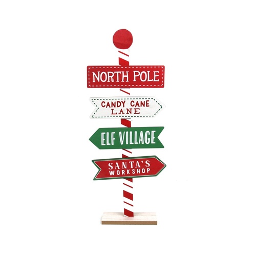 North Pole Sign 58cm