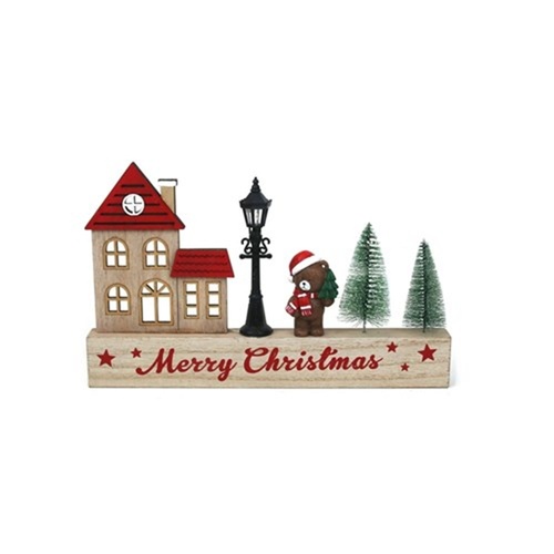 Christmas Village Sign 28cm