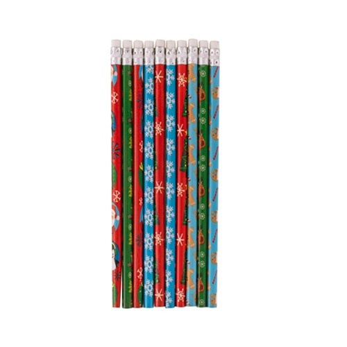 Christmas Pencils 10pk