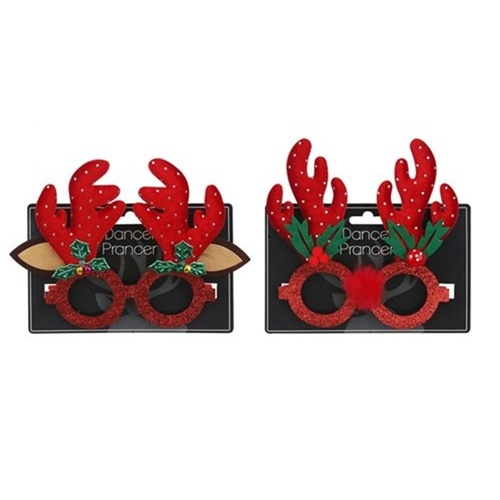 Red Glasses 1pc 2 Asst Styles