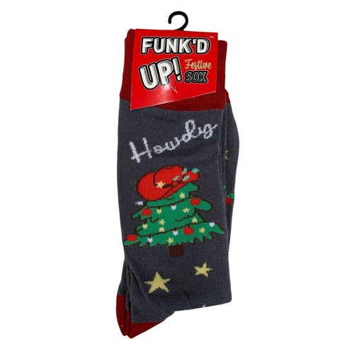 Howdy Festive Socks Adult