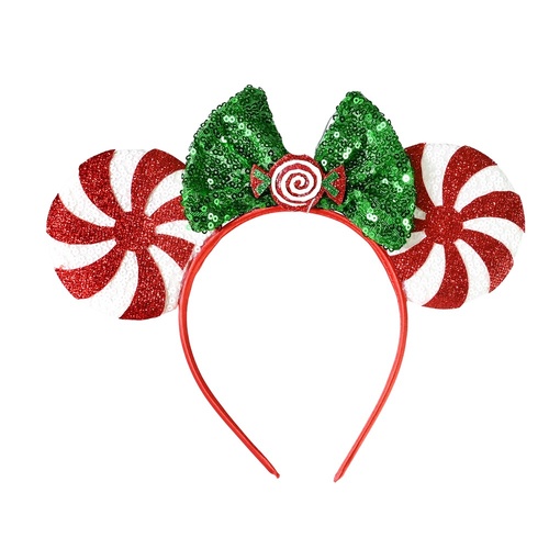 Red Pinwheel Headband 23cm