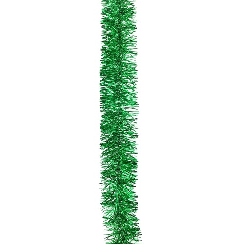 Green Fine Cut Tinsel 2m