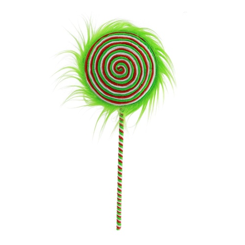 Swirl Lollipop Pick w. White 48cm