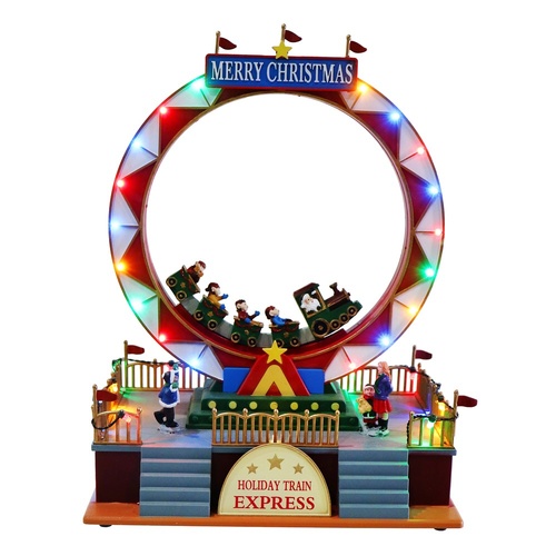 Musical Flashing Holiday Express 33cm