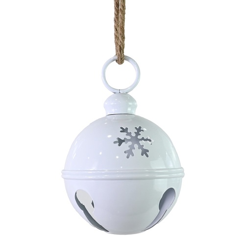 Hanging Nutbell White 16cm