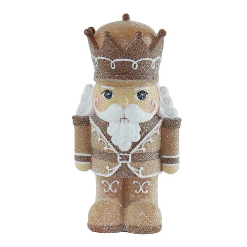 Iced Gingerbread Solider w. Crown 16cm