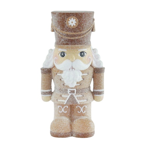 Iced Gingerbread Solider w. Hat 16cm
