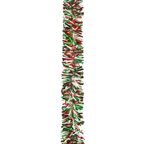 Christmas Wide Cut Tinsel Mix 2m
