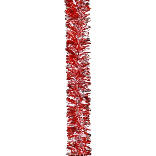 Candycane Wide Cut Tinsel Mix 2m