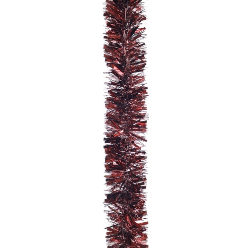 Mixed Cut  Tinsel Red 2m