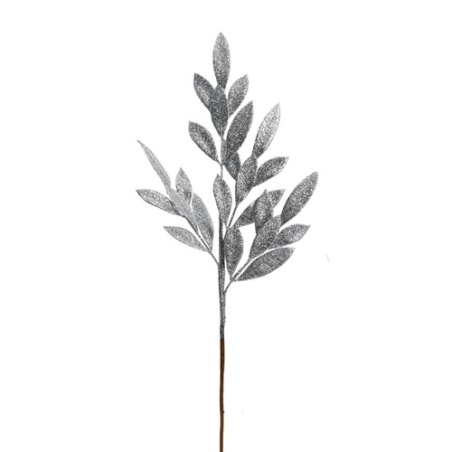 Silver Leaf Branch 65cm