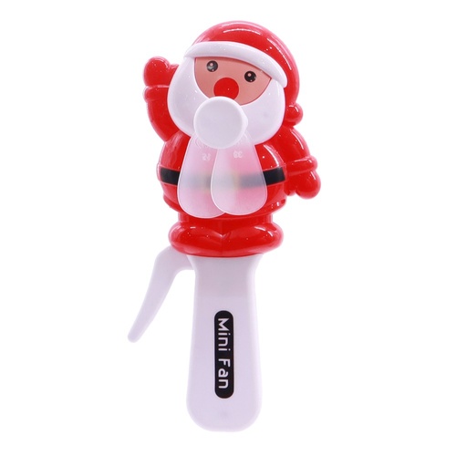 Christmas Mini Fan Santa 16cm