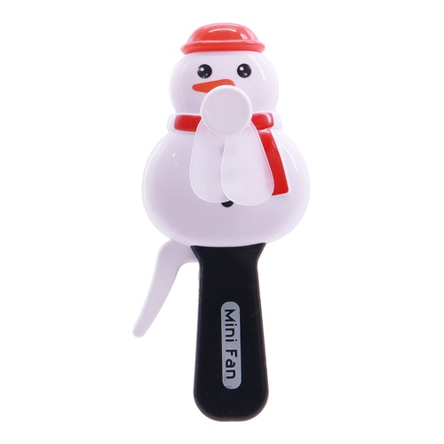 Christmas Mini Fan Snowman 16cm