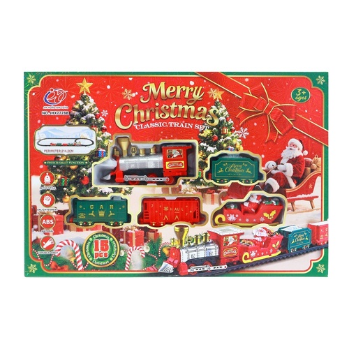 Classic Christmas Train Set 15pc