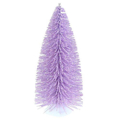 Purple Pastel Bristle Tree 14cm
