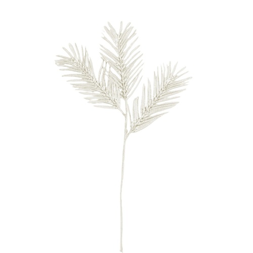 Triple Branch Spray White 91cm