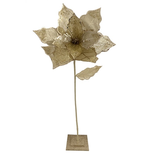 Gold Poinsettia Tree 150cm