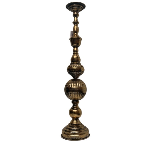 Finial Gold Candle Holder 73cm