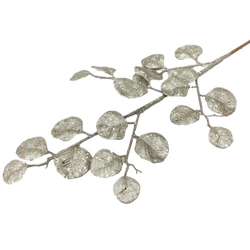Champagne Gum Leaf Spray 65cm