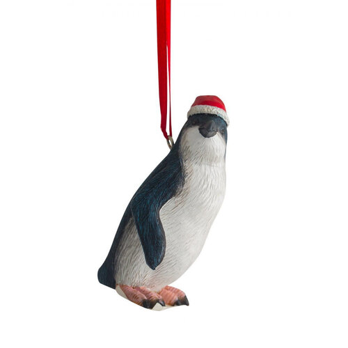 Christmas Penguin Hanging 8cm