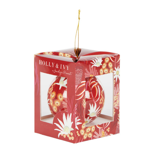 Moonlight Flora 7.5cm Artist Bauble