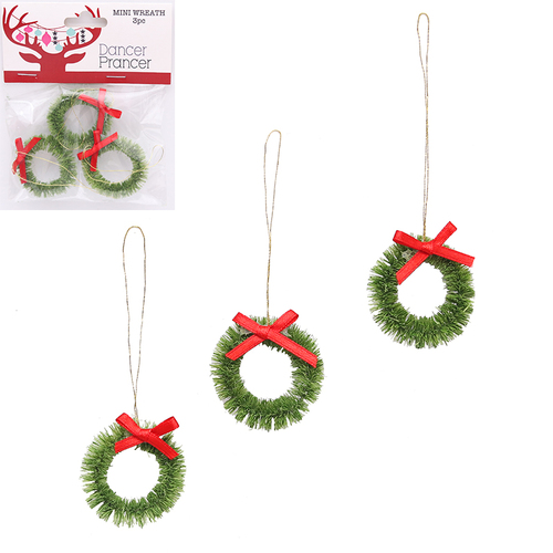 Mini Wreath 4cm 3pc