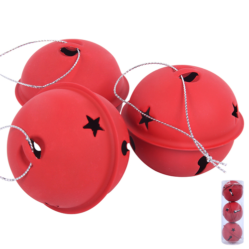 Red Bells 3pc 6cm