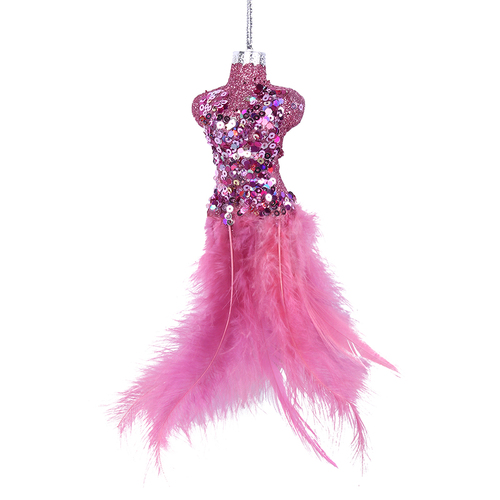 Mannequin Tree Hanging Pink 20cm