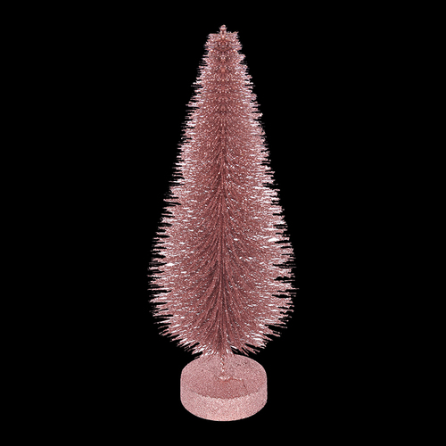 Rose Gold Glitter Tree 30cm