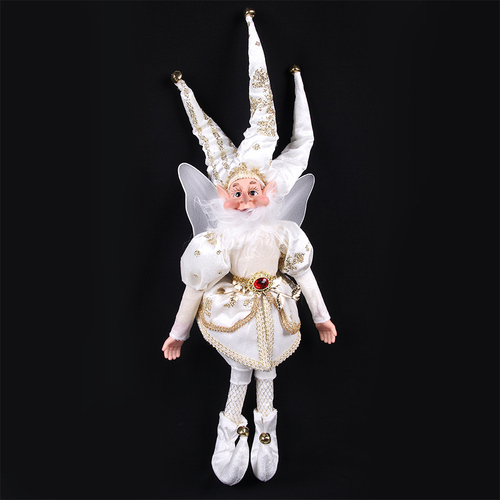 Christmas Elf Ivory 40cm