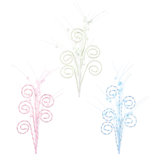 Fairy Floss Candy Swirl Picks 72cm 3 Asst