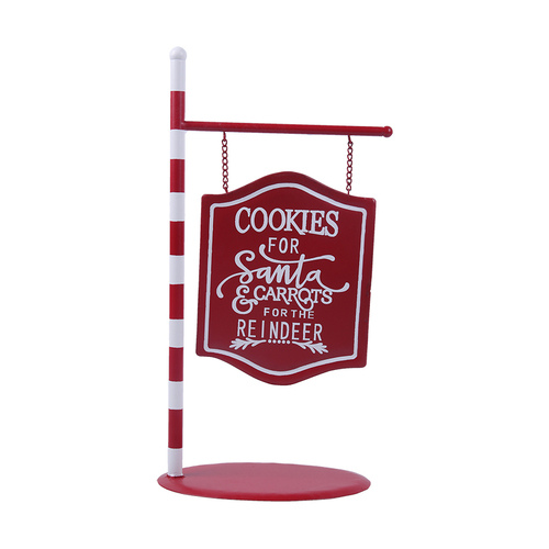 Cookies For Santa Sign 39cm