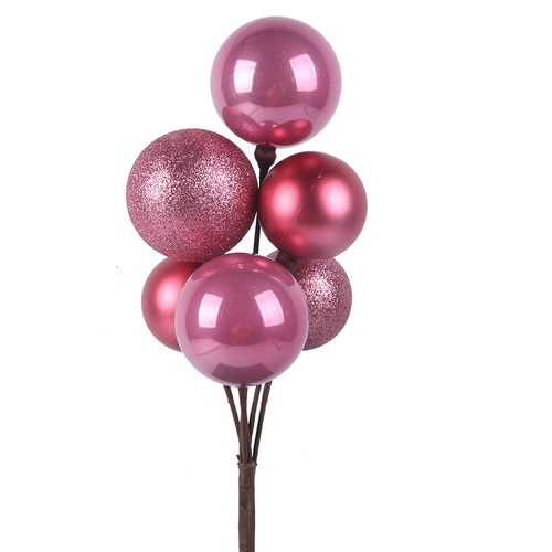 Pale Pink Cluster Stem 40cm